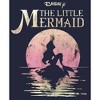 Juniors Womens The Little Mermaid Ariel Sunset Cowl Neck Sweatshirt - 2 of 4