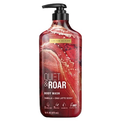 Quiet & Roar Limited Edition Body Wash - Vanilla & Chai Latte - 16 fl oz