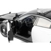 2023 Dodge Charger Pursuit Police Car Black and White "Law Enforcement and Public Service" 1/24 Diecast Model Car by Motormax - 2 of 4