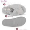 Jessica Simpson Womens Cross Band Plush Slide Slipper Slide - 2 of 4