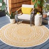 Courtyard CY8734 Power Loomed Indoor and Outdoor Rug - Safavieh - 2 of 3