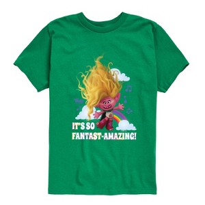 Boys' - Trolls - Fantastamazing Viva Short Sleeve Graphic T-Shirt - 1 of 4