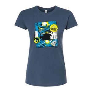 Women's - Marvel - Black Panther Comic Panels Fitted Graphic T-Shirt - 1 of 3