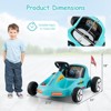 Infans 12V Kids Electric Go Kart 7AH Battery Powered Ride on Race Toy w/ Remote Control - 2 of 4