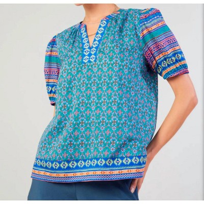 Women's bohemian blouse - current air