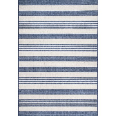 Nuloom Robin Multi Stripe Indoor/Outdoor Area Rug