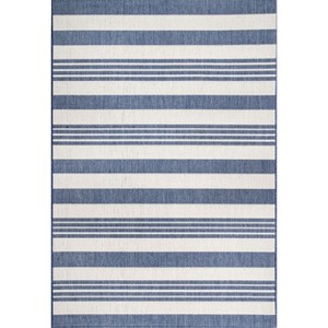 Nuloom Robin Multi Stripe Indoor/Outdoor Area Rug - 1 of 4