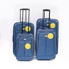 Vynxaria Blue 4-Piece Suitcase Set (20-32") Durable Construction TSA Lock Ideal for Family Trips Long Journeys - 3 of 4