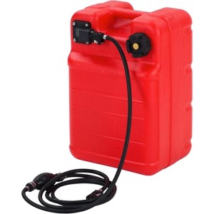 Portable Marine Fuel Tank for Outboard Boat Engines, Easy-Carry I-Shaped Handle, Boat Transfer Tank, Durable Marine Gasoline Storage - 1 of 4