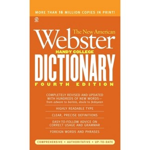 The New American Webster Handy College Dictionary - 4th Edition by  Philip D Morehead (Paperback) - 1 of 1