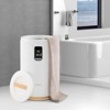Costway 20L Towel Warmer for Bathroom with LED Light 0.5-24H Delay Timer Child Lock - 2 of 4