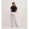 Little Blue House Here Comes Treble Women's Pajama T-Shirt Black XX-Large - 4 of 4