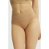 PACK OF 6 SOFRA WOMEN'S SEAMLESS TEXTURED BAND GIRDLE (GL7340S1) - 2 of 4