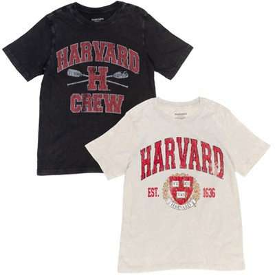 Harvard University 2 Pack Graphic T-Shirts Little Kid to Big Kid