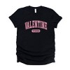 Simply Sage Market Valentine Vibes Distressed Short Sleeve Tee - L - Black - 2 of 4