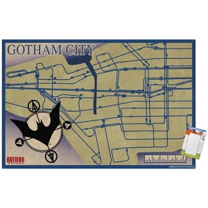 Trends International DC Comics TV Batman Beyond - Map Unframed Wall Poster Prints - 1 of 4