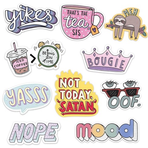 Oof Pink Aesthetic Sticker – Big Moods