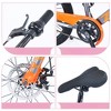 Infurnic Bicycles, 20 Inch Mountain Bike, MTB with Height Adjustable Saddle and Handlebar for Teenager Childrens, Pink, 22.44"*32.48"*54.33" - 3 of 4