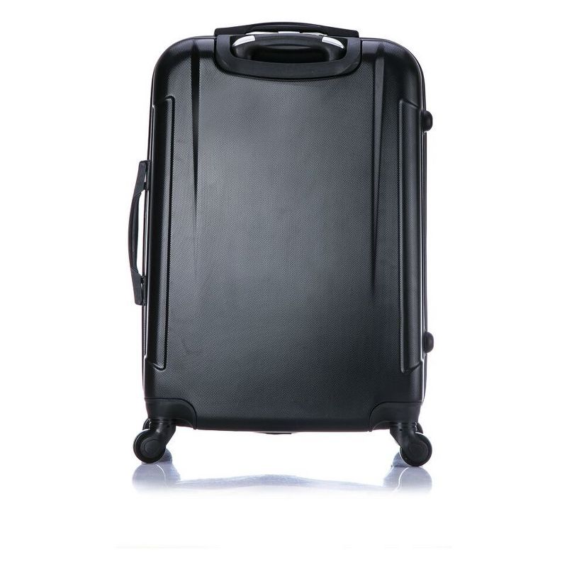 InUSA Pilot Lightweight Hardside Large Checked Spinner Suitcase, 4 of 8