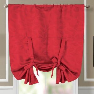 Egyptian Linens Virginia Tie Up Window Curtain Shade Rod Pocket (37" W X 63" L) - 1 of 1