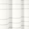 Lush Décor Modern Galaxy Waffle Woven Cotton Shower Curtain Snow White/Gray Single 72X72 - 3 of 4