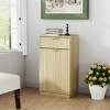 Bella Depot 10-Gallon Woodgrain Tilt-Out Trash Can Cabinet Wooden Garbage Recycling Cabinet - 4 of 4