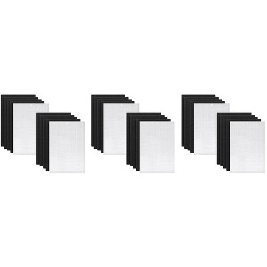 Nispira AP-1216-FP True HEPA Carbon Filter Replacement Compatible with Coway Airmega Air Purifier AP-1216L, 6 Sets - 1 of 3