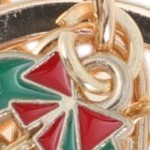 gold red white green pink