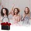 Unique Bargains Wedding Party Paper Flower Gift Bags with Handle 12 Pcs - 3 of 4