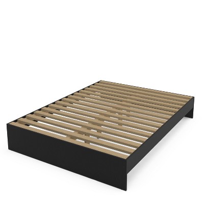 Queen Platform Bed Frame Black - Polifurniture: Modern Design, Wood ...