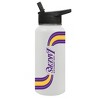 NBA Los Angeles Lakers Retro Wave Thirst Water Bottle - 32oz - 2 of 4