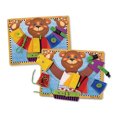 Melissa & Doug Basic Skills Puzzle Board 6 Removable Pieces Kids Age 3 Years 