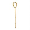 Black Bow Jewelry 14k Yellow Gold Boy with Hat Pendant, 22mm - 2 of 4