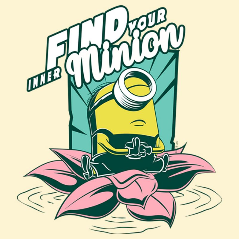 Men's Minions: The Rise of Gru Stuart Find Your Inner Minion T-Shirt, 2 of 5