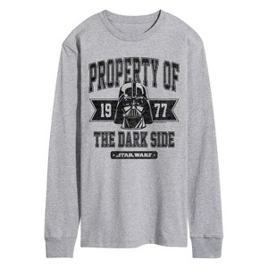 Men's - Star Wars - Property Of The Dark Side Long Sleeve Graphic T-Shirt - 1 of 3