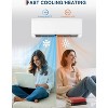 24000 Btu Mini Split AC Heating System, Wifi Enabled Mini Split Air Conditioner with 21 SEER2 Inverter,208-230V for Rooms Up to 1500 Sq. Ft - 2 of 4