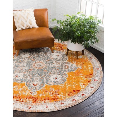 Unique Loom    Rosso Violino Area Rug