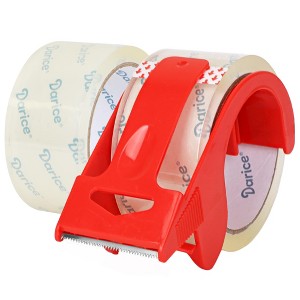 Darice Packing Tape with Dispenser, Heavy-Duty 2 Pack Packaging Tape - 1 of 4
