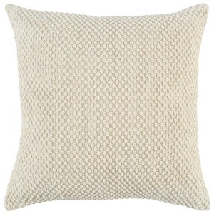 20"x20" Oversize Vintage Square Throw Pillow Cover - Rizzy Home - 1 of 4