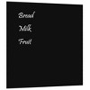 vidaXL Wall-mounted Magnetic Board Black 23.6"x23.6"Â Tempered Glass - 2 of 4