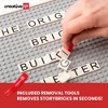 Creative QT Building Story Bricks For Kids, More Than 285 Black and White Magnetic Letters, Numbers, & Characters - 4 of 4