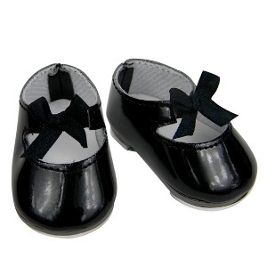 Sophia’s Patent Leather Mary Jane Tap Shoes for 18" Dolls, Black - 1 of 4
