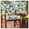 Kensington Garden 2pc 21"x21" Outdoor Seat and Back Cushion Set - 2 of 4