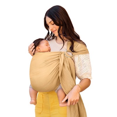 Moby Ring Sling Baby Carrier - Saffron