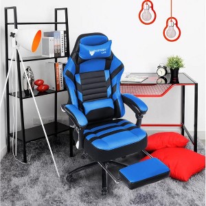 NicBex 360°Swivel Gaming Chair Office Chairs with Reclining Back,Adjustable Seat Height&Footrest,Ergonomics Video Game Chairs for Home&Office - 1 of 4