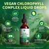 4X Strength Chlorophyll Drops 200mg | Cleansing, Skin & Gut Health | Refreshing Mint Flavor - 2 of 4