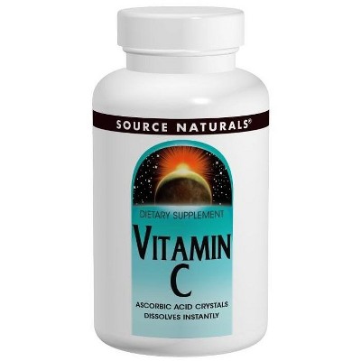 Vitamin C Ascorbic Acid Crystals by Source Naturals, Inc.  -  8 oz Powder