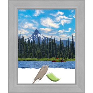 Amanti Art Vista Brushed Nickel Narrow Picture Frame - 1 of 4