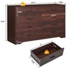 Farmhouse Wood Dresser for Bedroom, Drawers of Dressers - 2 of 4