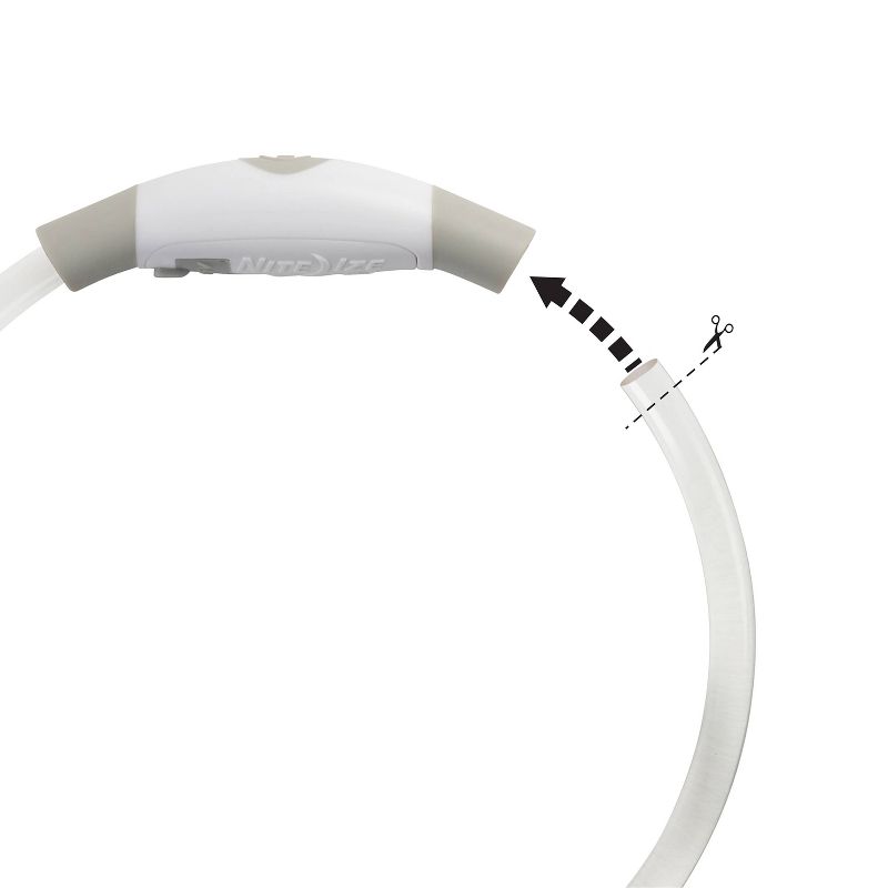 Nite Ize Mini Rechargable LED Safety Necklace Disc-O Adjustable Dog Collar, 6 of 12
